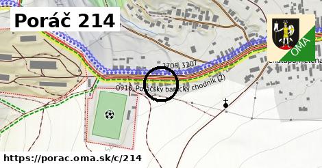 Poráč <span class="supisne">214</span>