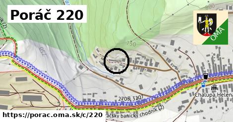 Poráč <span class="supisne">220</span>