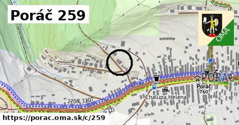 Poráč <span class="supisne">259</span>