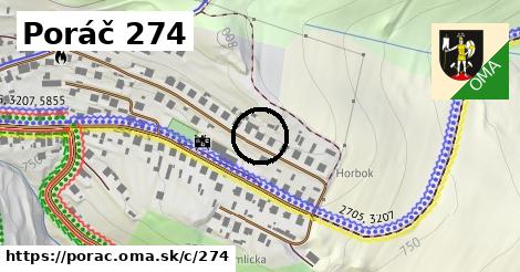 Poráč <span class="supisne">274</span>