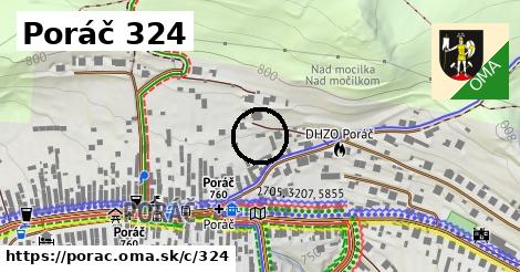 Poráč <span class="supisne">324</span>