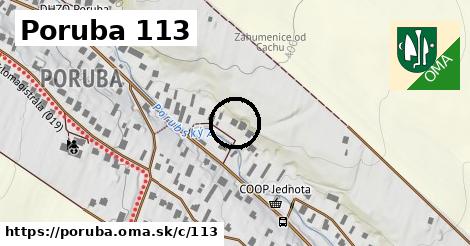 Poruba <span class="supisne">113</span>