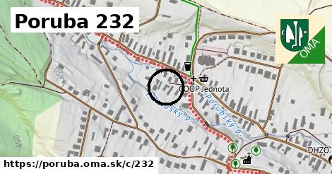 Poruba <span class="supisne">232</span>