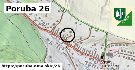 Poruba <span class="supisne">26</span>