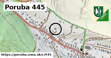 Poruba <span class="supisne">445</span>