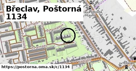 Břeclav, Poštorná <span class="supisne">1134</span>