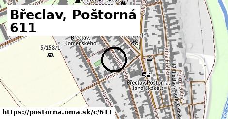 Břeclav, Poštorná <span class="supisne">611</span>