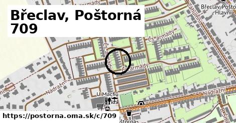 Břeclav, Poštorná <span class="supisne">709</span>
