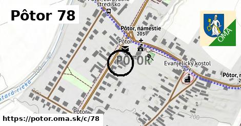 Pôtor <span class="supisne">78</span>