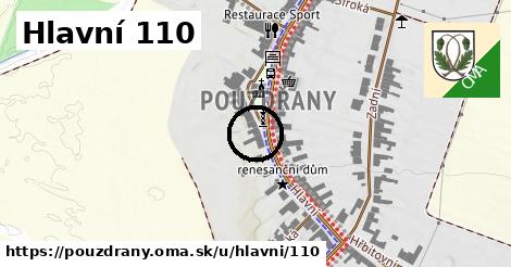 Hlavní 110, Pouzdřany