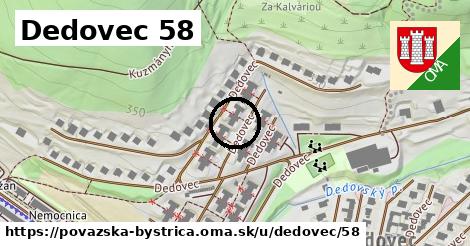 Dedovec 58, Považská Bystrica