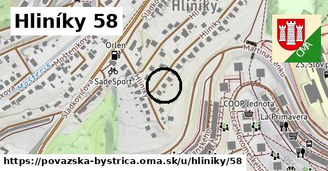 Hliníky 58, Považská Bystrica