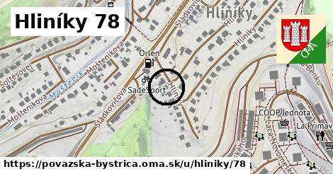 Hliníky 78, Považská Bystrica