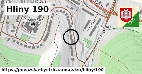 Hliny 190, Považská Bystrica