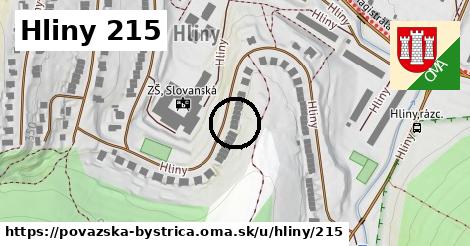 Hliny 215, Považská Bystrica