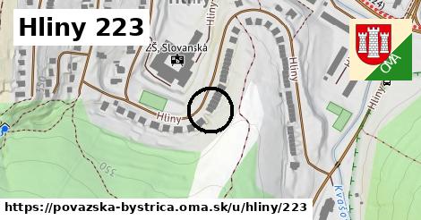 Hliny 223, Považská Bystrica