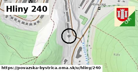 Hliny 240, Považská Bystrica