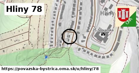 Hliny 78, Považská Bystrica