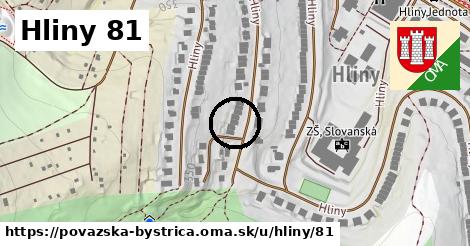 Hliny 81, Považská Bystrica