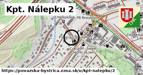 Kpt. Nálepku 2, Považská Bystrica