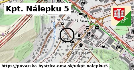 Kpt. Nálepku 5, Považská Bystrica