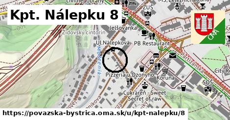 Kpt. Nálepku 8, Považská Bystrica