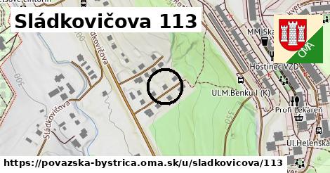 Sládkovičova 113, Považská Bystrica