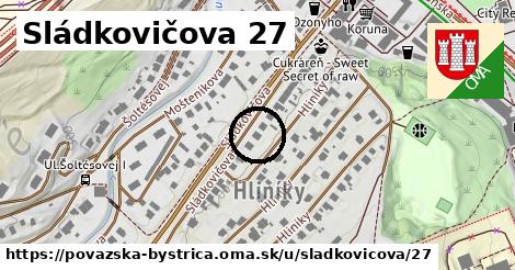 Sládkovičova 27, Považská Bystrica