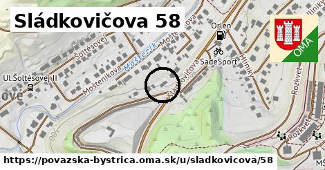 Sládkovičova 58, Považská Bystrica