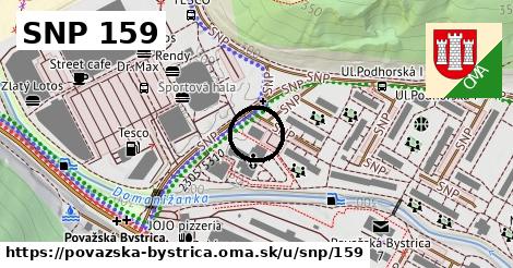 SNP 159, Považská Bystrica