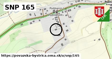 SNP 165, Považská Bystrica