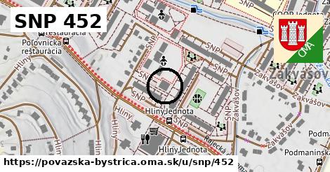 SNP 452, Považská Bystrica