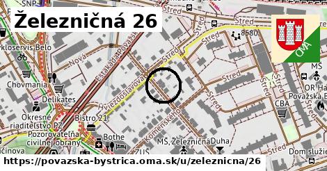 Železničná 26, Považská Bystrica