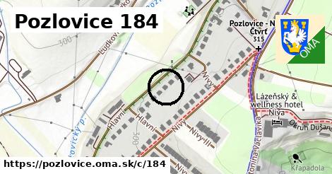 Pozlovice <span class="supisne">184</span>