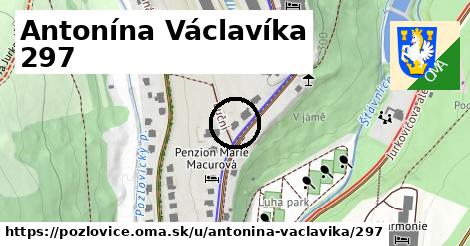 Antonína Václavíka 297, Pozlovice