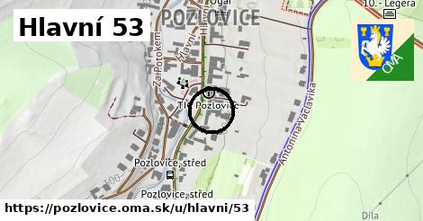 Hlavní 53, Pozlovice