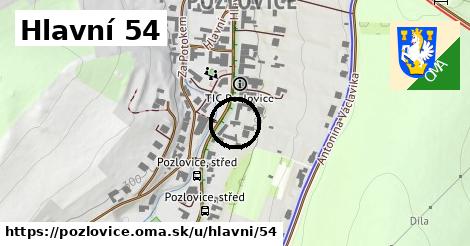 Hlavní 54, Pozlovice