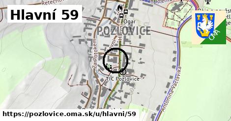 Hlavní 59, Pozlovice