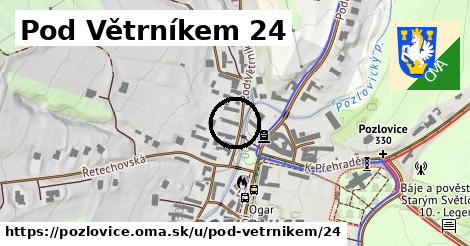 Pod Větrníkem 24, Pozlovice