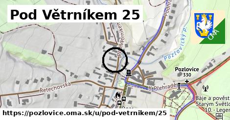 Pod Větrníkem 25, Pozlovice