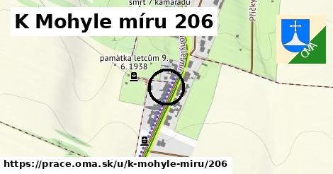 K Mohyle míru 206, Prace