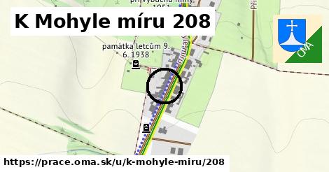 K Mohyle míru 208, Prace