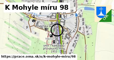 K Mohyle míru 98, Prace