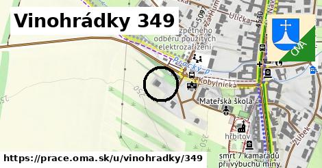 Vinohrádky 349, Prace