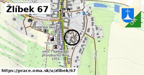 Žlíbek 67, Prace