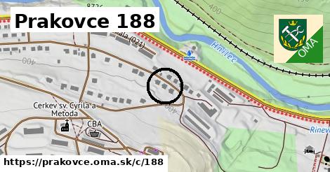 Prakovce <span class="supisne">188</span>