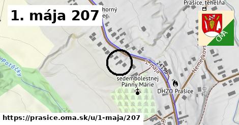 1. mája 207, Prašice