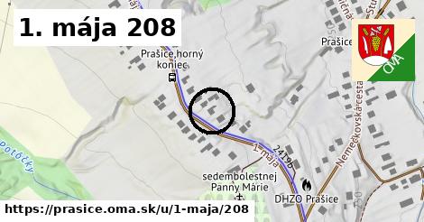 1. mája 208, Prašice