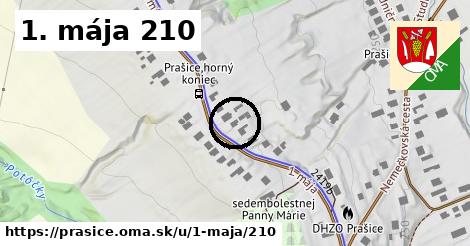 1. mája 210, Prašice