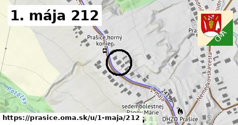 1. mája 212, Prašice